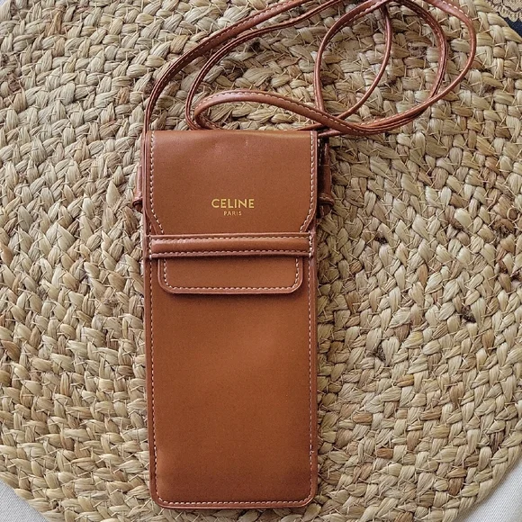 Celine Leather Phone Sunglass Case Luxury Designer - Picture 3 of 13